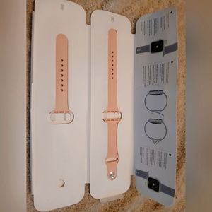 Pink series 5 Apple Watch Band , 40mm Sports Band med/lrg